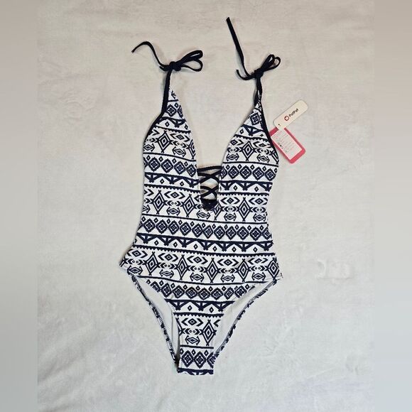 PatPat Other - 🌿NWT "PatPat" tribal print one piece swimsuit size Small